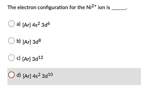 Which element has the following electron configuration Ar 4s23d6 .